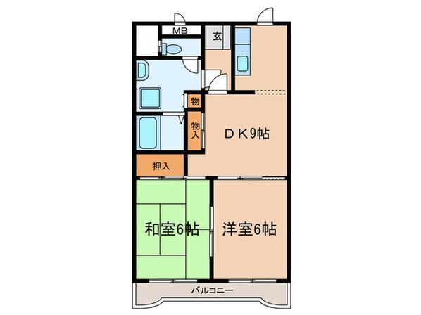 ＮＡマンションＩの物件間取画像